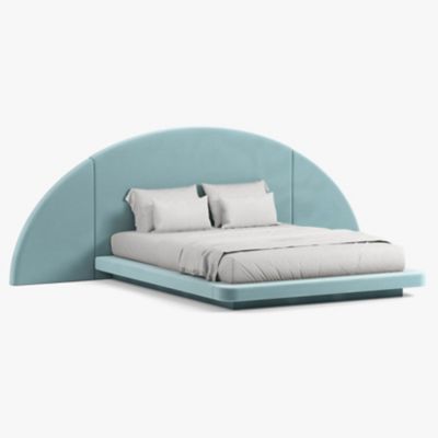 Button Atelier x Co. House Designs Hendrix Half Moon Bed
