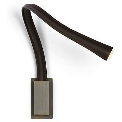 FlexiLED Wall Sconce (Brown Leather|Brz|S|Without)-OPEN BOX