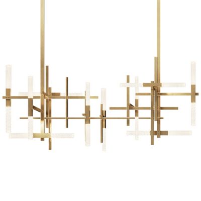 Mikado Double LED Linear Suspension