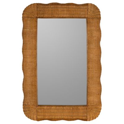 Auden Rattan Wall Mirror