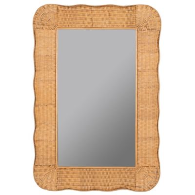 Auden Rattan Wall Mirror