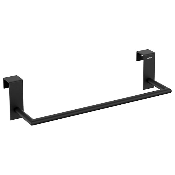 Cabinet Towel Bar By Cosmic At Lumens, Over Cabinet Towel Bar Black