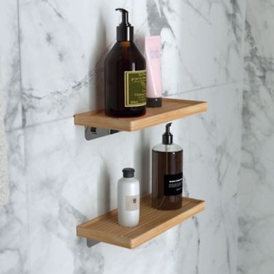 Eda Bamboo Shower Shelf by Cosmic at