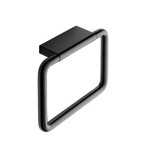 Black & White Towel Ring (Black/Small) - OPEN BOX RETURN