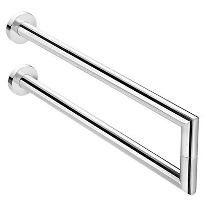 Kubic Cool Double Lateral Towel Rail