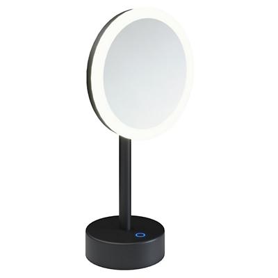Essentials Free-Standing Magnifying Mirror with Adjustable LED Light