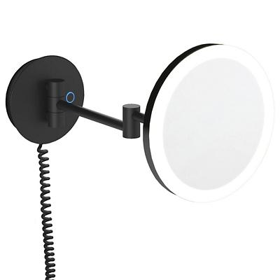 Essentials Wall Magnifying Mirror with Adjustable LED Light