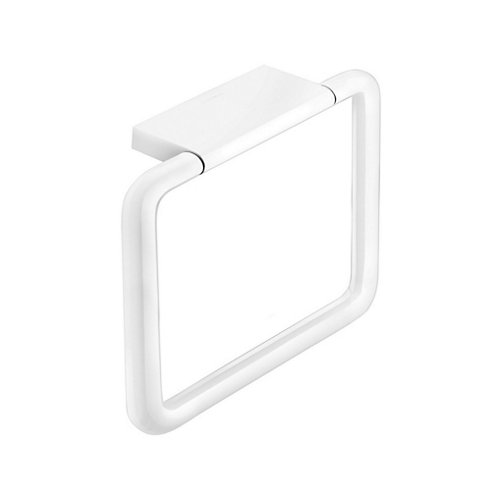 Black & White Towel Ring (White/Small) - OPEN BOX RETURN