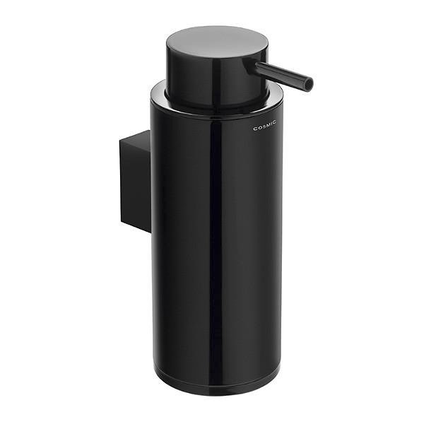 Black & White Wall-Mounted Soap Dispenser