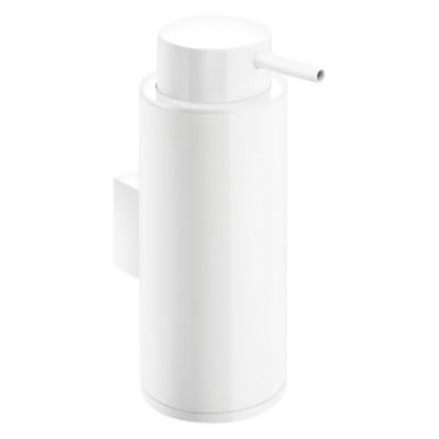 Black & White Wall-Mounted Soap Dispenser