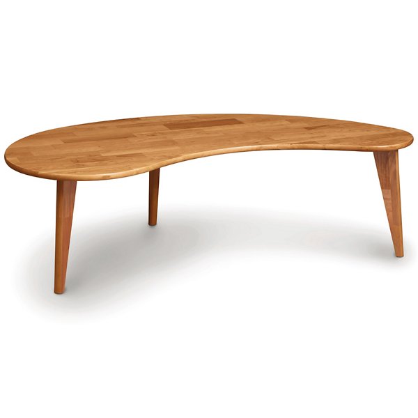 Essentials Kidney-Shaped Coffee Table