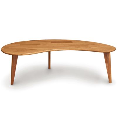 Essentials KidneyShaped Coffee Table by Copeland Furniture at