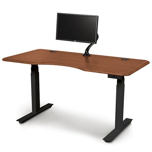 Invigo Ergonomic Sit-Stand Desk with Monitor Arm