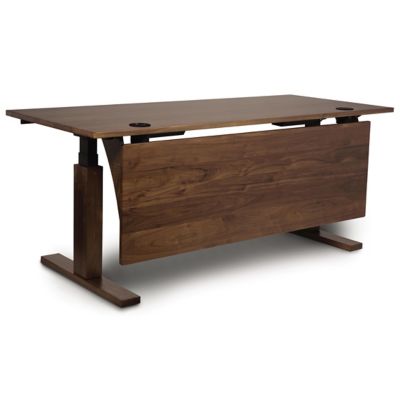 Invigo SitStand Desk with Modesty Panel by Copeland Furniture at