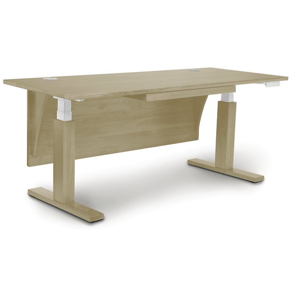 Invigo Sit-Stand Desk with Modesty Panel