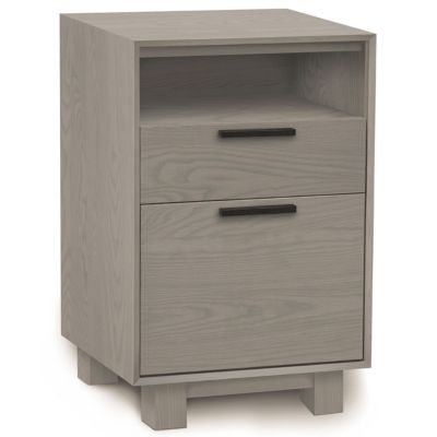 Linear Office Storage Narrow File with Cubby by Copeland Furniture at  