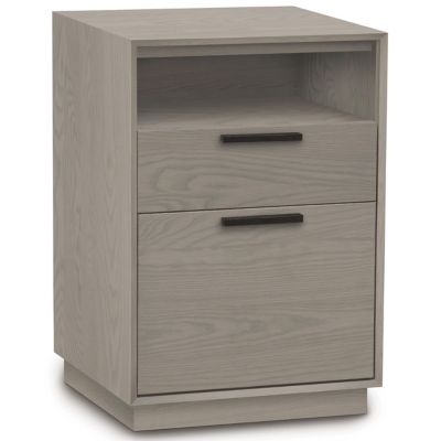 Linear Office Storage Narrow Rolling File with Cubby