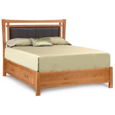 Monterey Storage Bed with Upholstered Panel