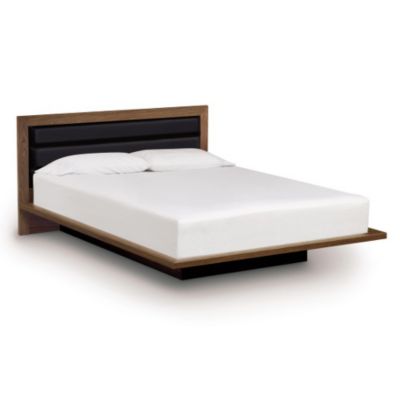 Moduluxe 35-Inch Platform Bed with Microsuede Headboard