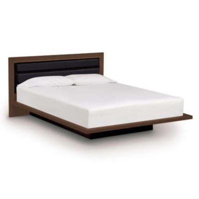 Moduluxe 35-Inch Platform Bed with Microsuede Headboard