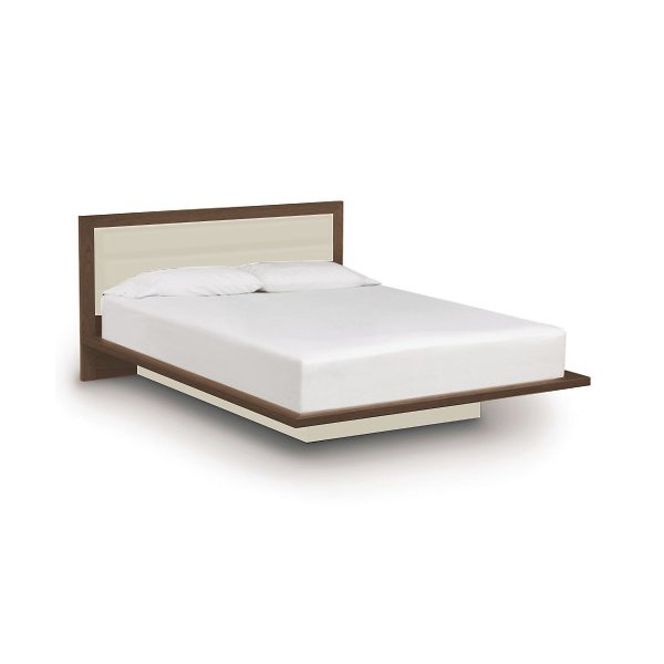 Moduluxe 35-Inch Platform Bed with Microsuede Headboard