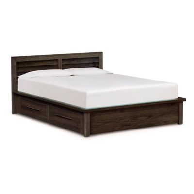 Moduluxe 35-Inch Storage Bed with Clapboard Headboard