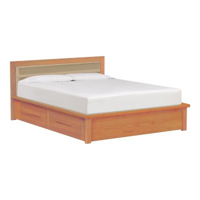 Moduluxe 35-Inch Storage Bed with Microsuede Headboard