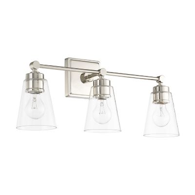 Rory Conical Glass Vanity Light