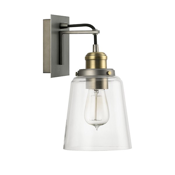 Tapered Glass Wall Sconce