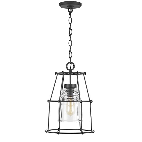 Barn Style Outdoor Cage Pendant By, Outdoor Cage Light Fixtures