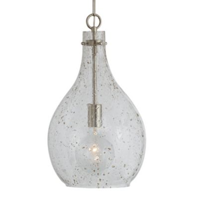 Large Seeded Glass Pendant by Capital 