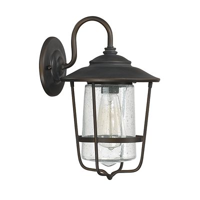 Creekside Caged Outdoor Wall Sconce