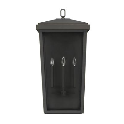 Donnelly Outdoor 3 Light Wall Sconce