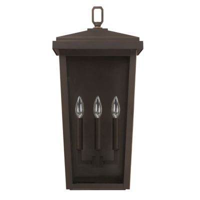 Donnelly Outdoor 3 Light Wall Sconce
