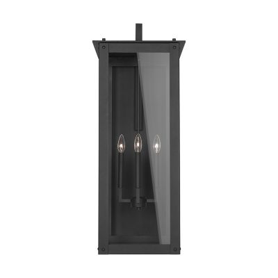 Hunt Outdoor Wall Sconce (Black/Extra Large)-OPEN BOX RETURN