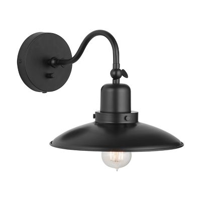 Industrial Wall Sconce (Matte Black) - OPEN BOX