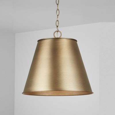Brass Tapered Pendant