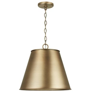 Brass Tapered Pendant