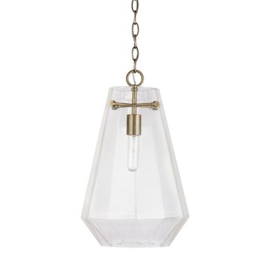 Glass Beveled Pendant