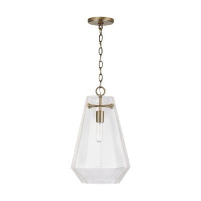 Glass Beveled Pendant