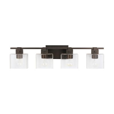 Cube Seeded Glass Bath Bar