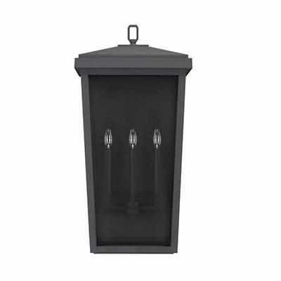 Donnelly 3 Light Wall Sconce (Black/Small) - OPEN BOX RETURN
