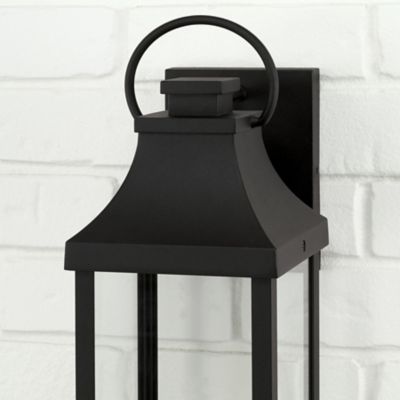 Shown in Black finish, 17 inch size, detail view