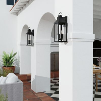 Shown in Black finsih, 4 Light, in use