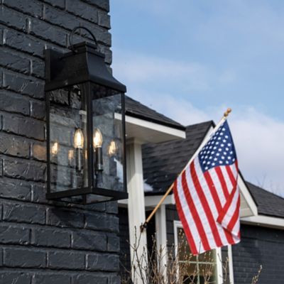 Shown in Black finsih, 3 Light, in use