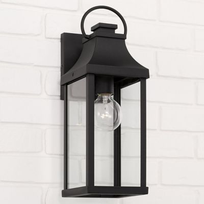 Shown in Black finish, Incandecent light option, in use