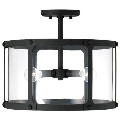 Brennan Semi-Flushmount / Pendant