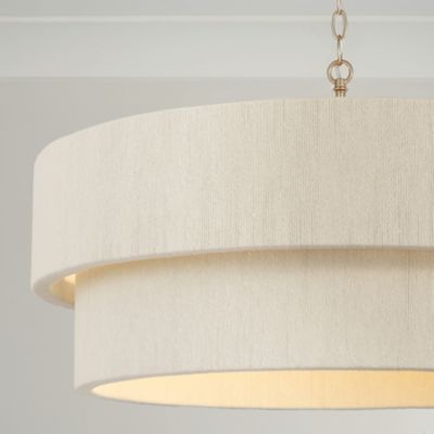 Shown in Matte Brass finish, Large size, detail view