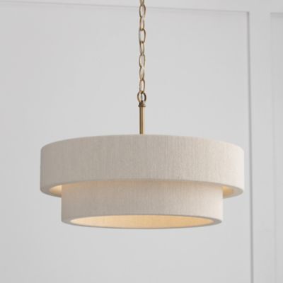 Shown in Matte Brass finish, Medium size, in use