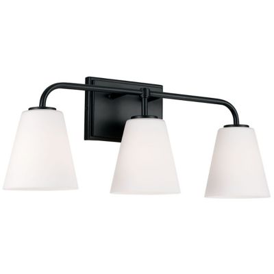 Brody Vanity Light (Matte Black|3 Light) - OPEN BOX